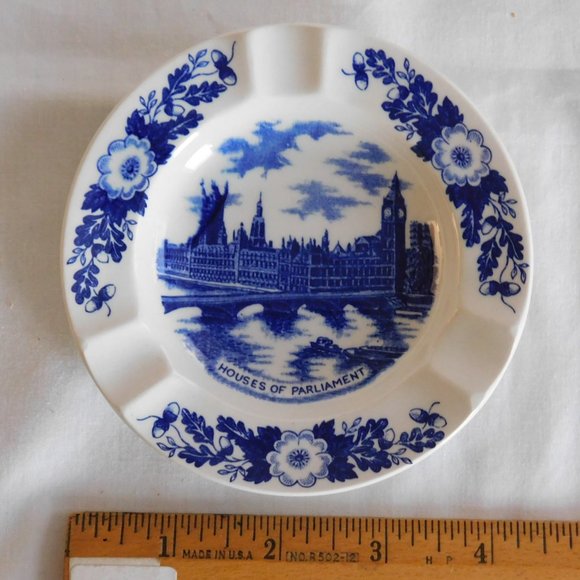 Weatherby Hanley England Ceramic Ashtray, Houses of Parliament, London Pride - Picture 4 of 5
